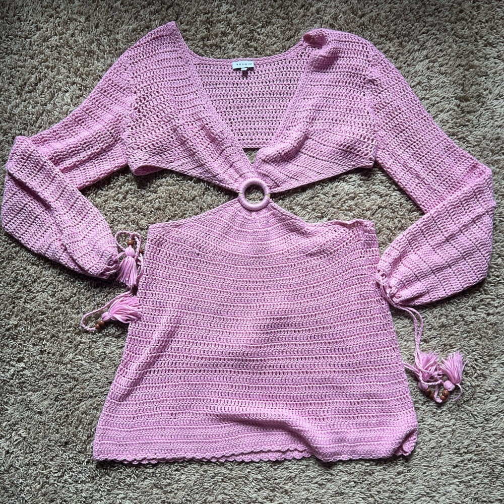 Princess Polly Pink Long Sleeve Dress